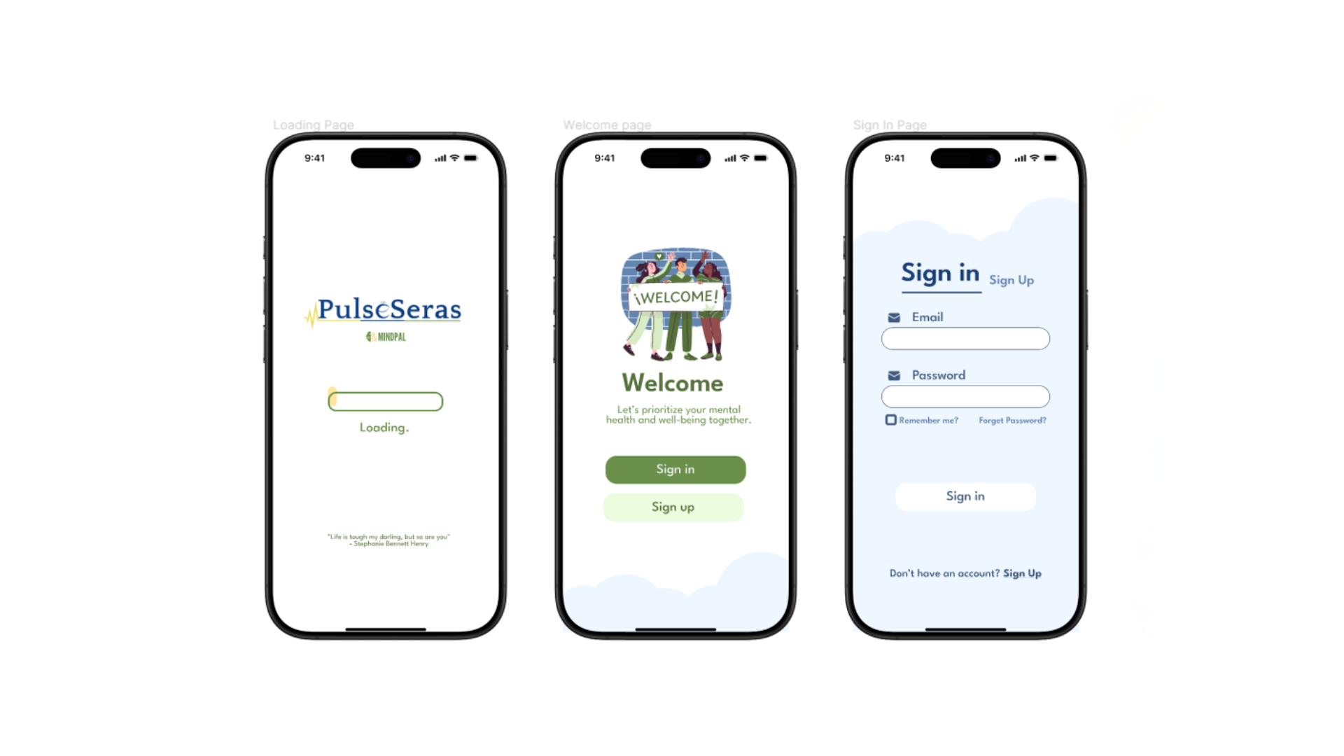 PulSeras health dashboard